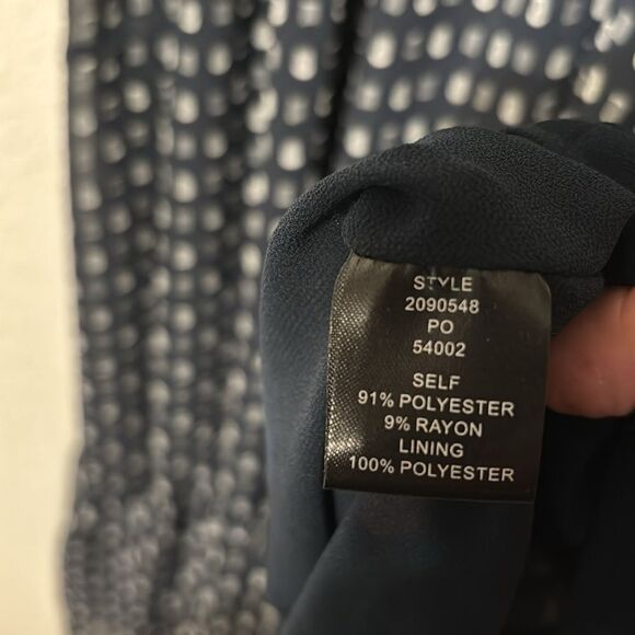 Current Air Square Dot Swing Dress Large - Picture 3 of 7